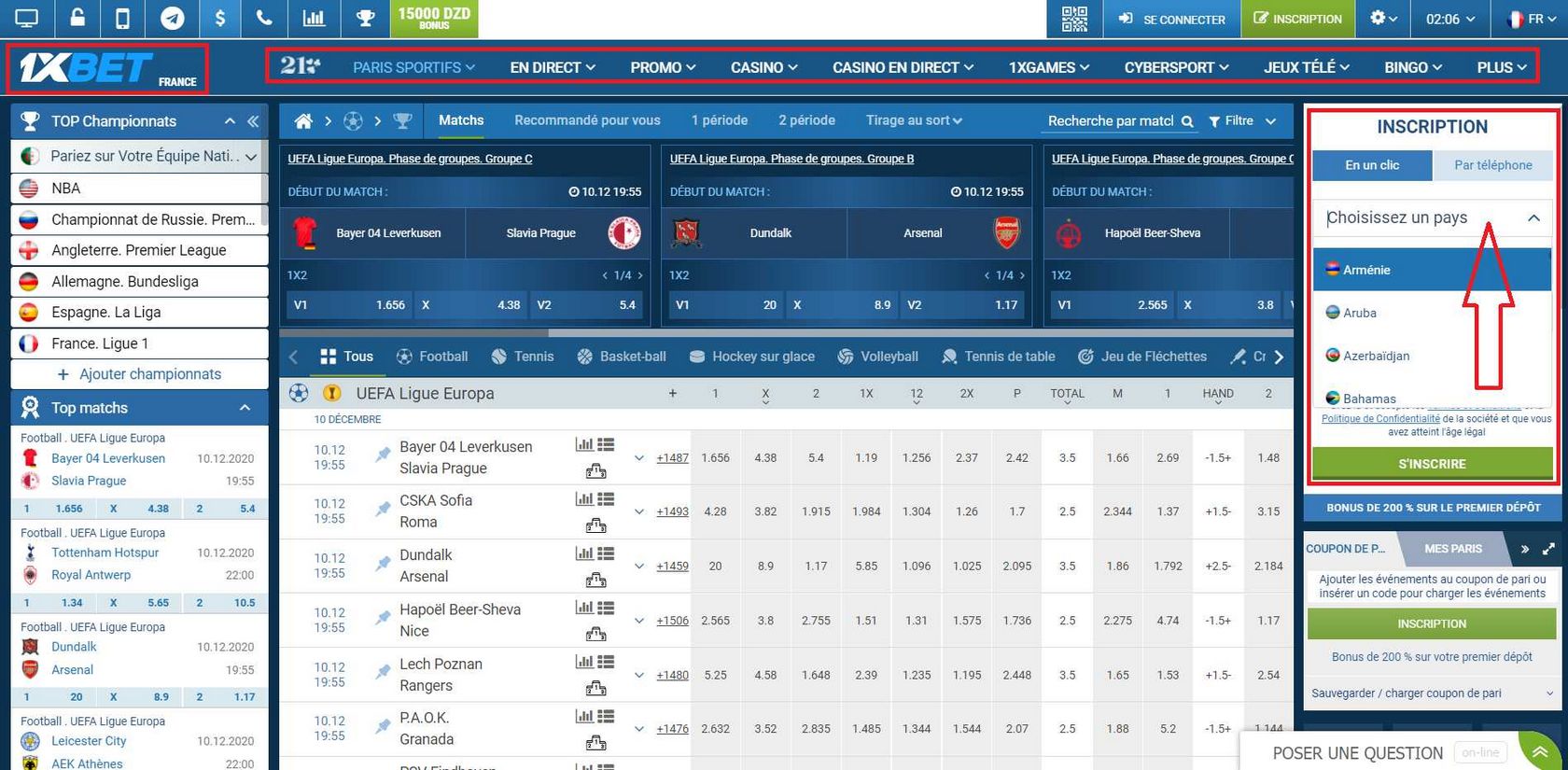 Application officielle de la plateforme de paris sportifs 1xBet Application officielle de la plateforme de paris sportifs 1xBet